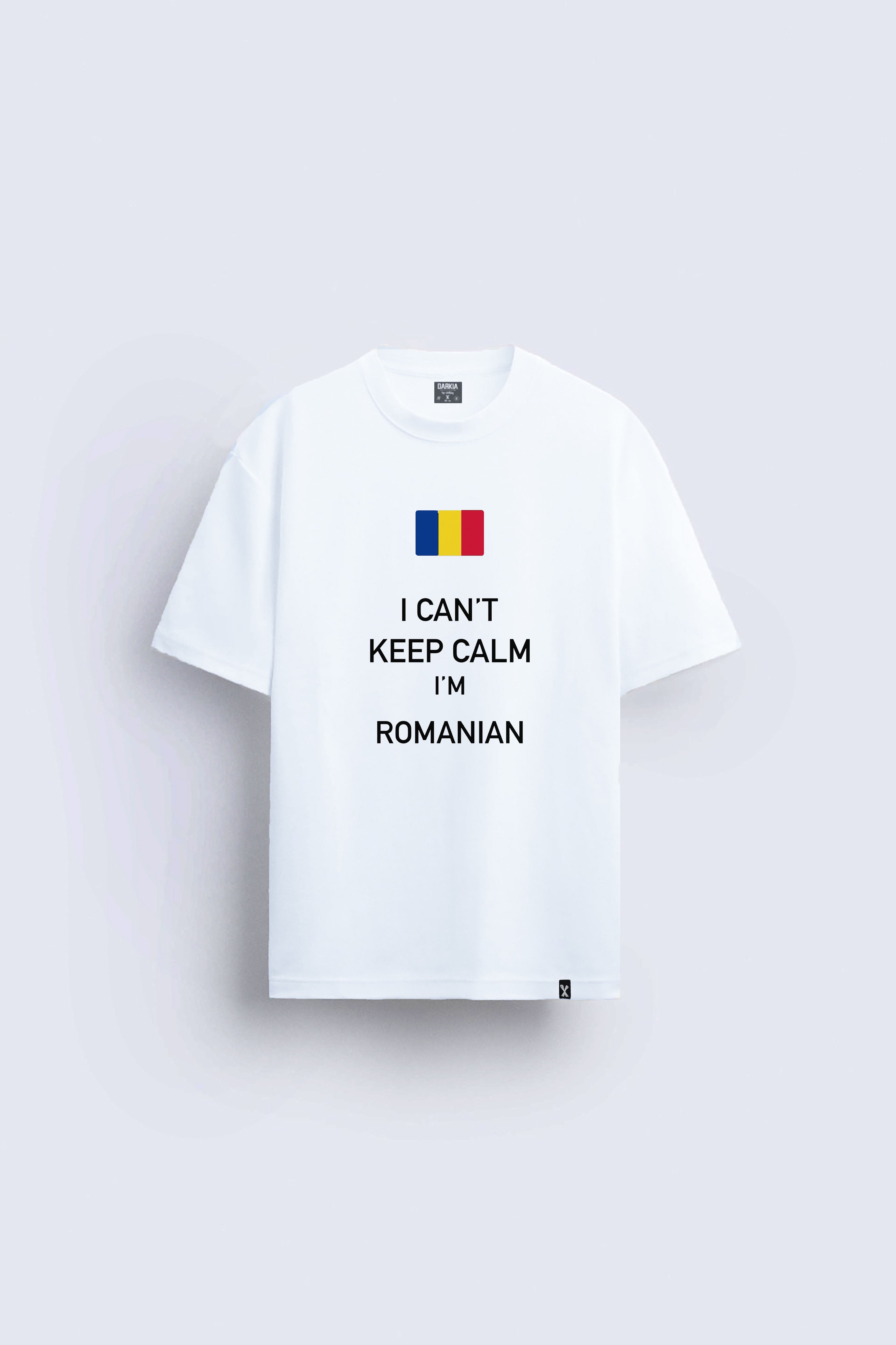Romanya baskılı regular tişört