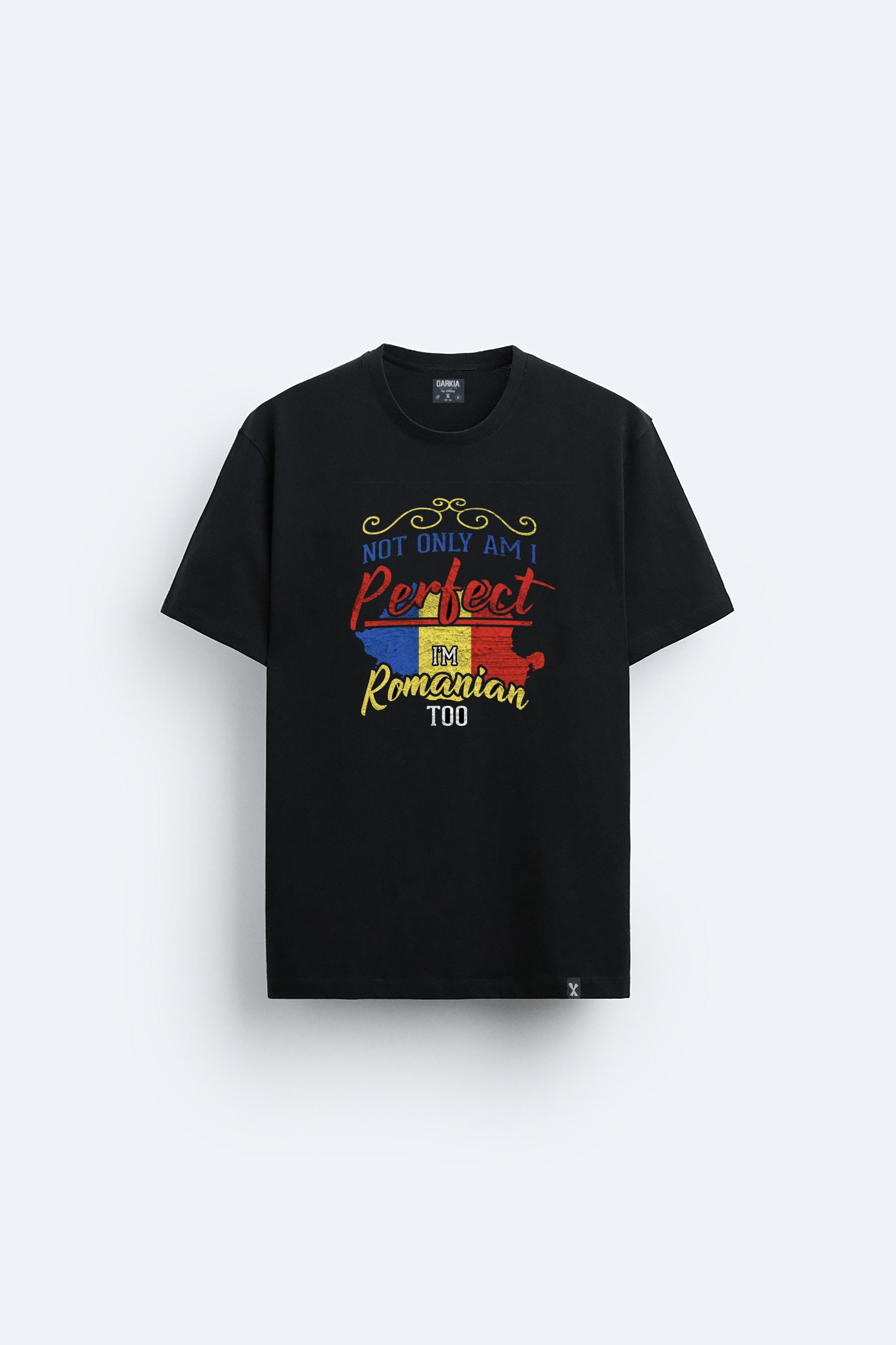 Romanya baskılı regular tişört