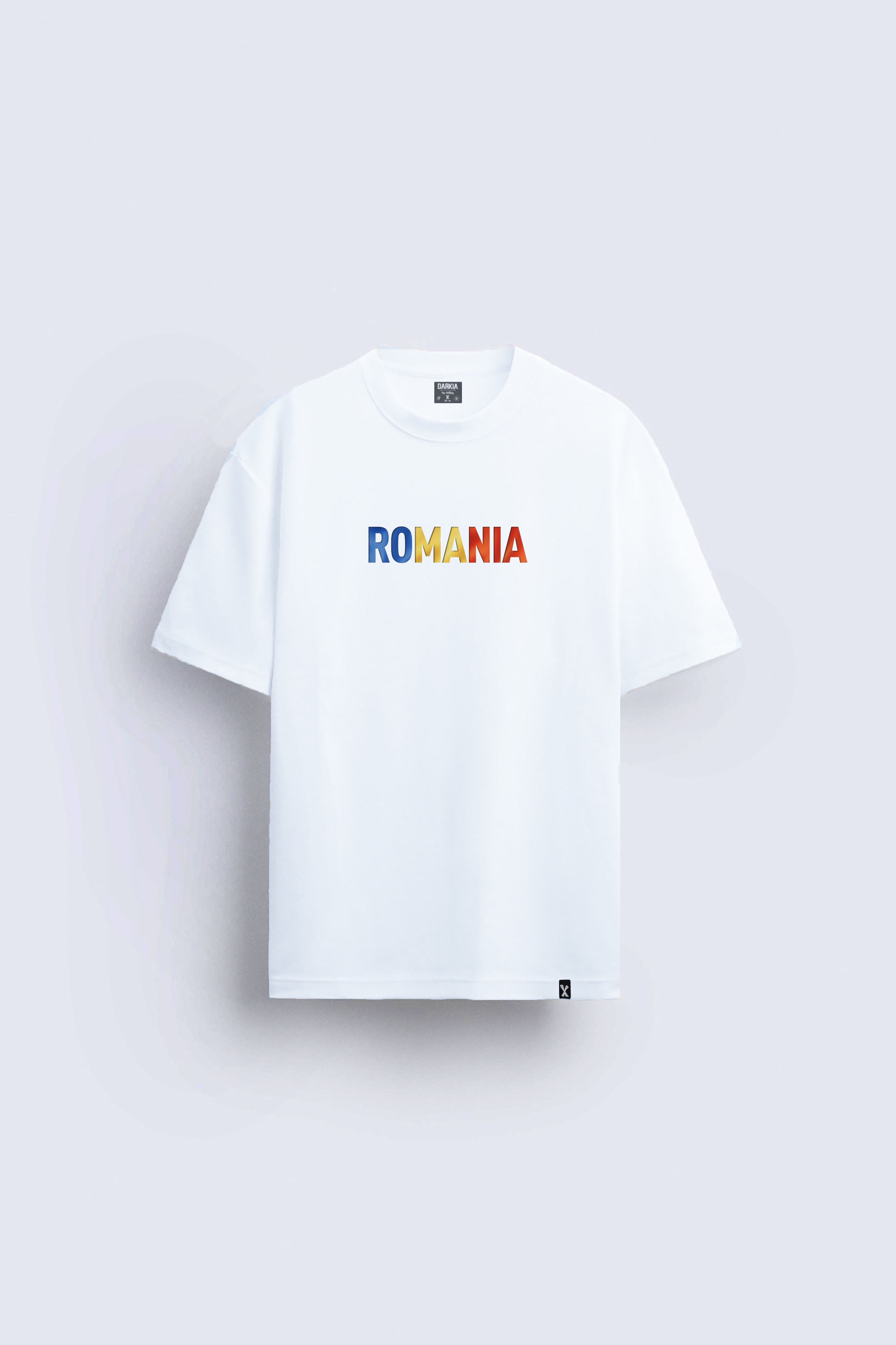 Romanya baskılı regular tişört