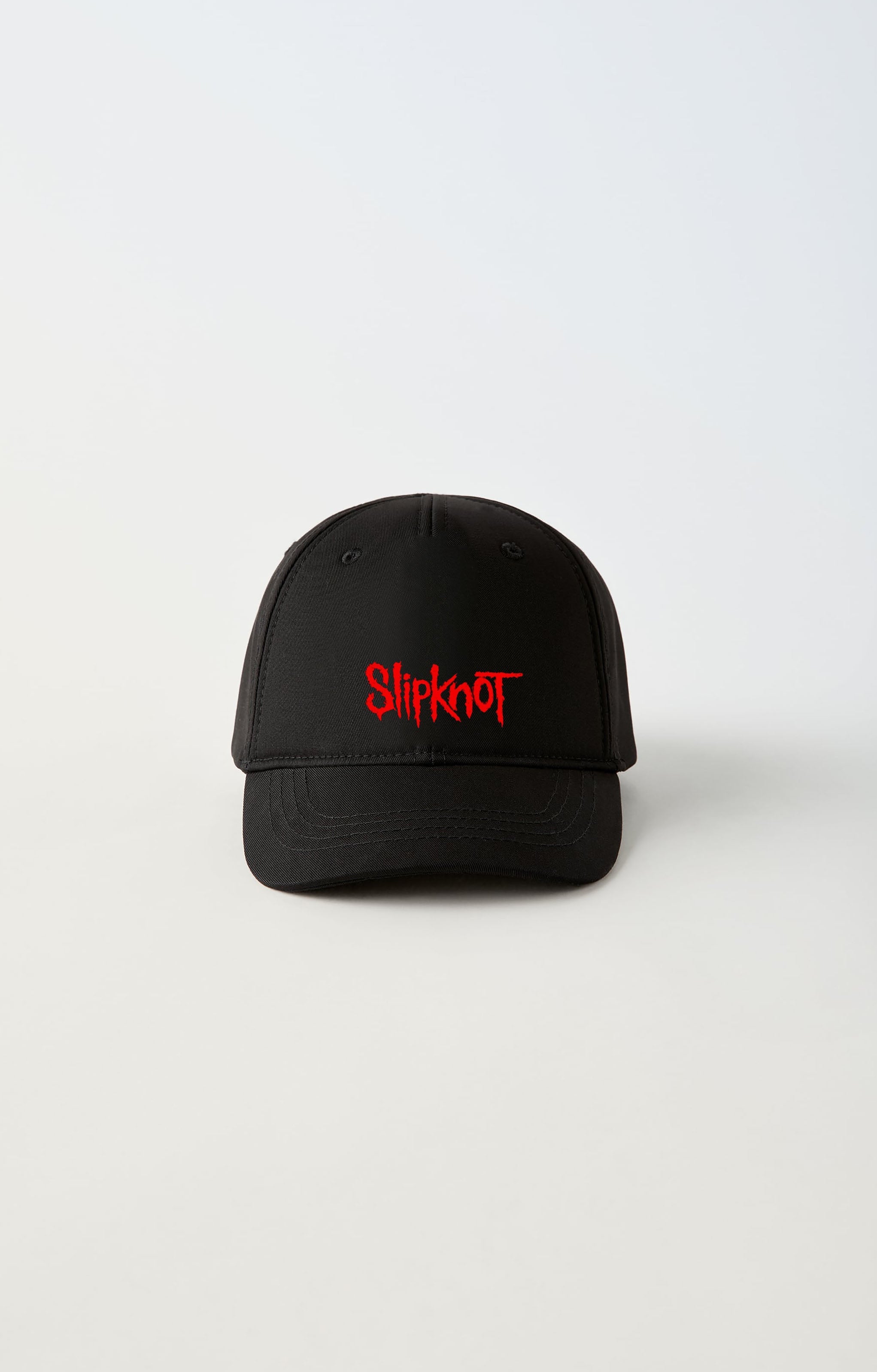 Slipknot Müzik Baskılı Baskılı Ayarlanabilir Siyah Şapka