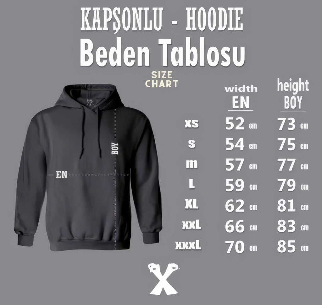 10 Kasım Mustafa Kemal Atatürk Baskılı Kapşonlu Sweatshirt