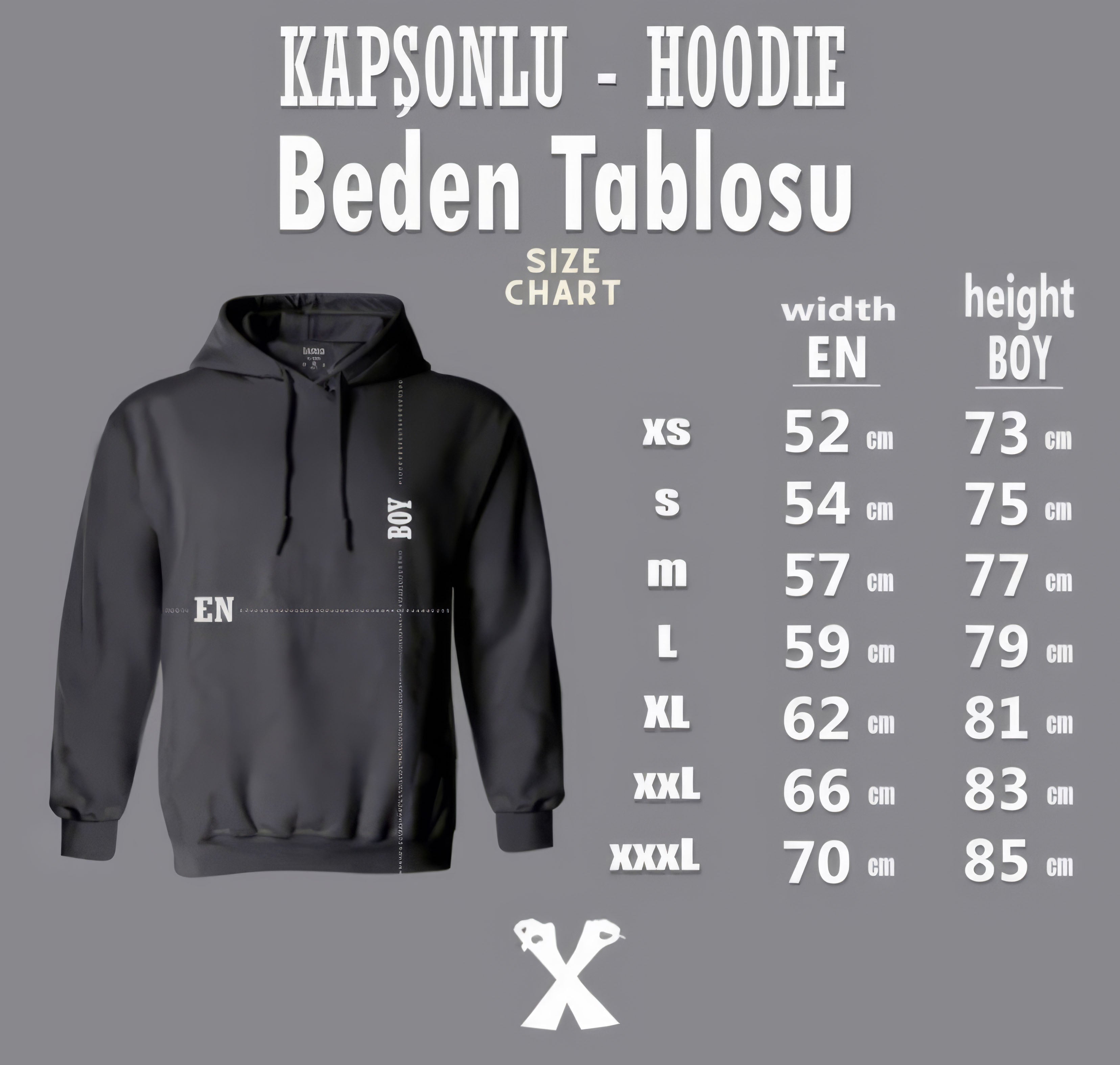 10 Kasım Mustafa Kemal Atatürk Baskılı Kapşonlu Sweatshirt