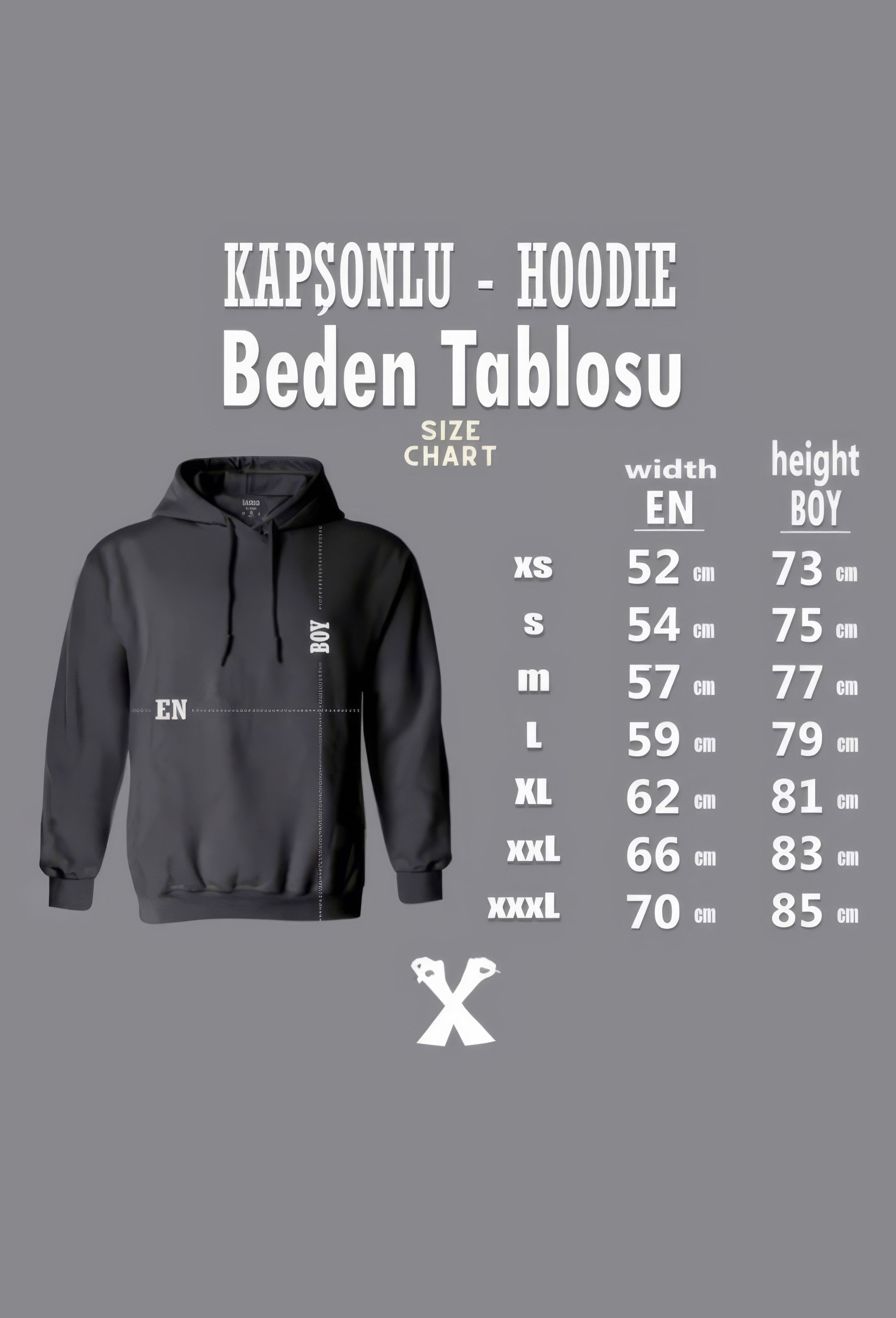 10 Kasım Mustafa Kemal Atatürk Baskılı Kapşonlu Sweatshirt