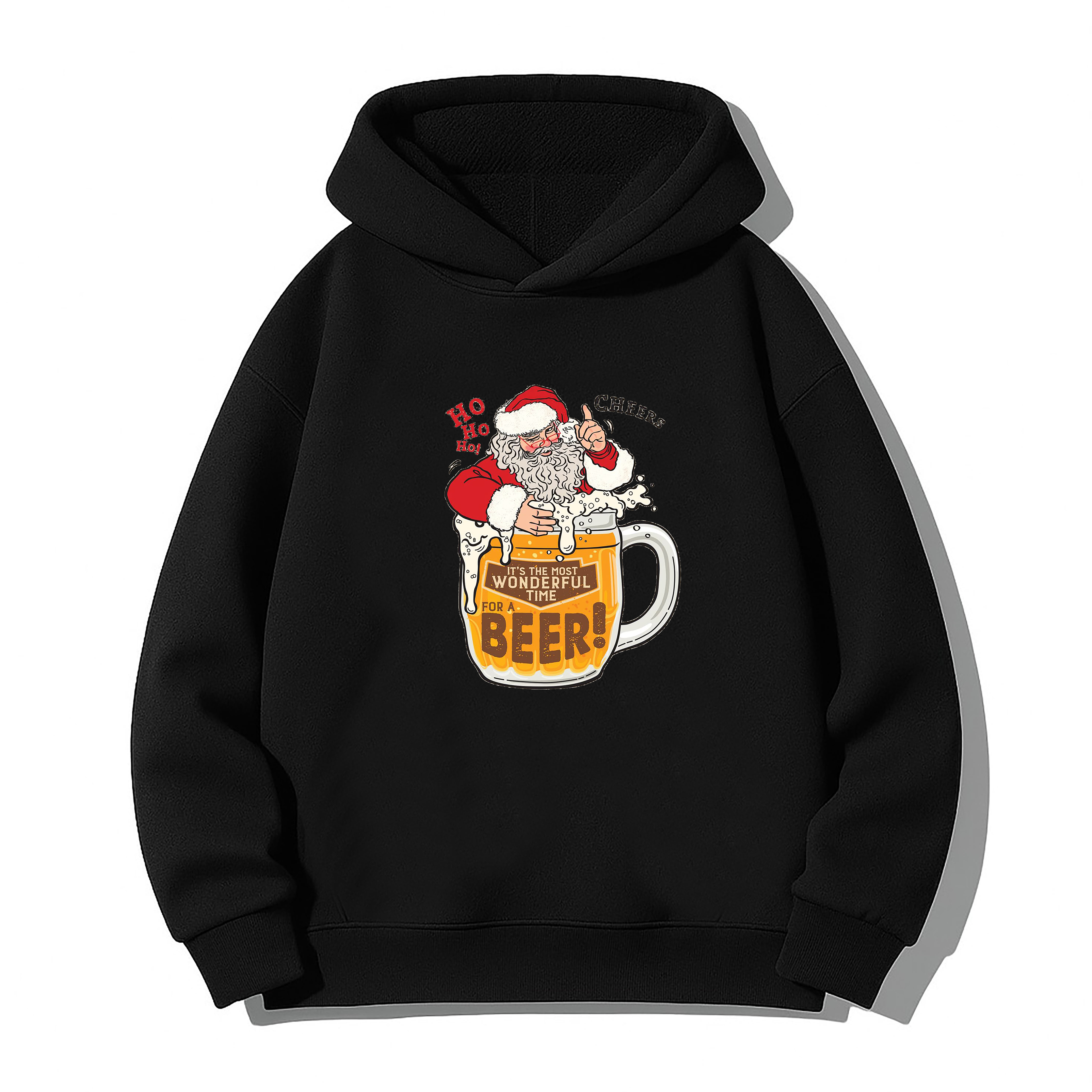 Yılbaşı Baskılı Sweatshirt Hoodie