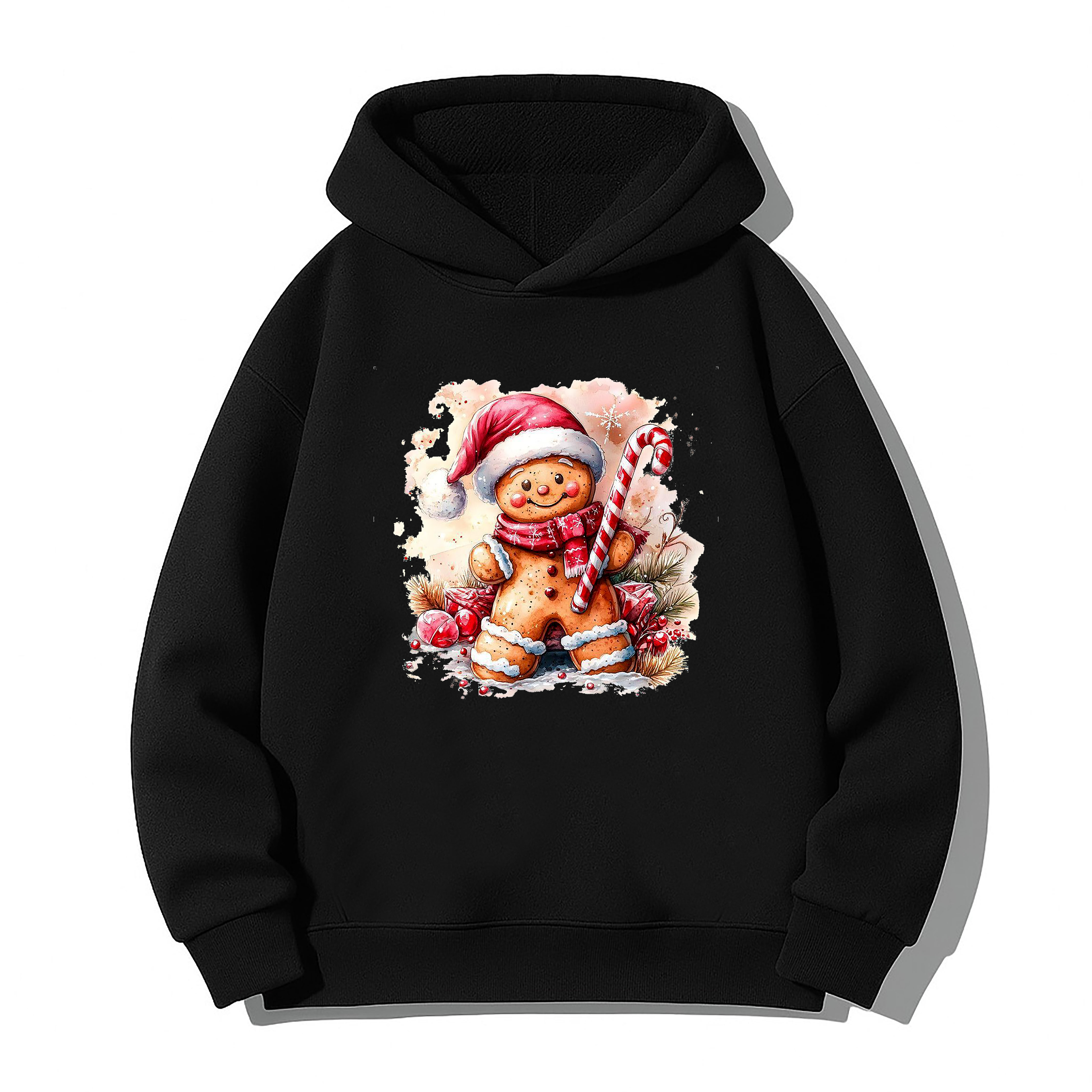 Yılbaşı Baskılı Sweatshirt Hoodie