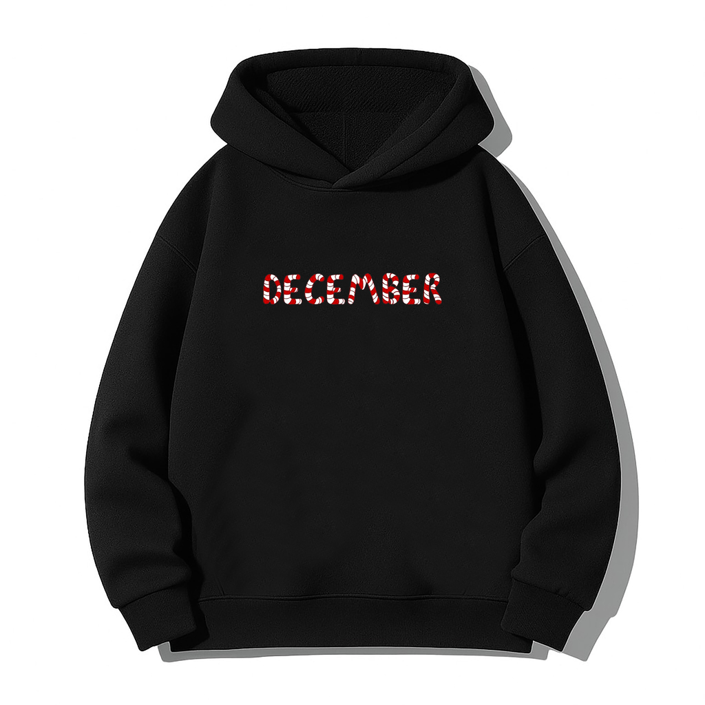 Yılbaşı Baskılı Sweatshirt Hoodie