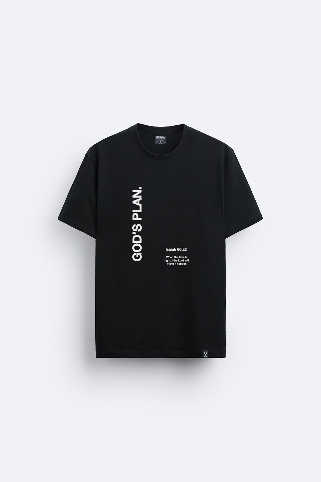 Minimal baskılı regular tişört
