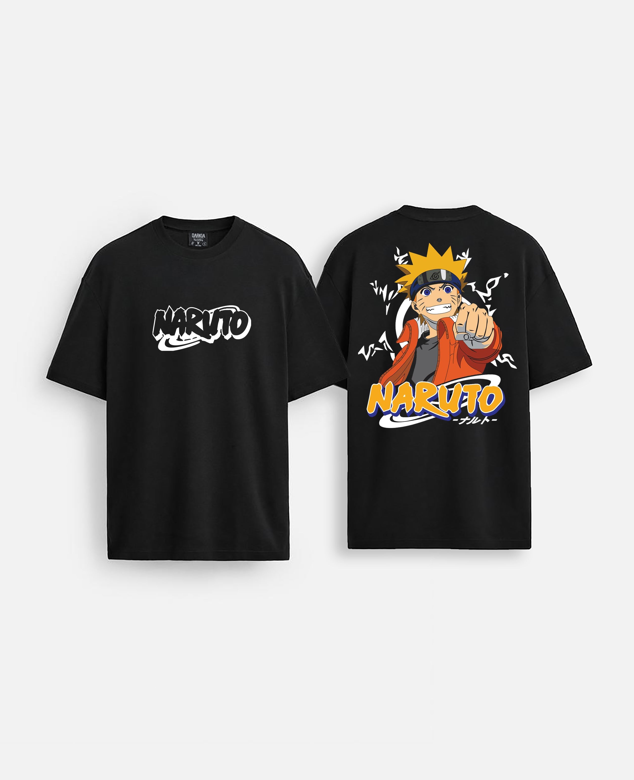 Naruto baskılı oversize tişört