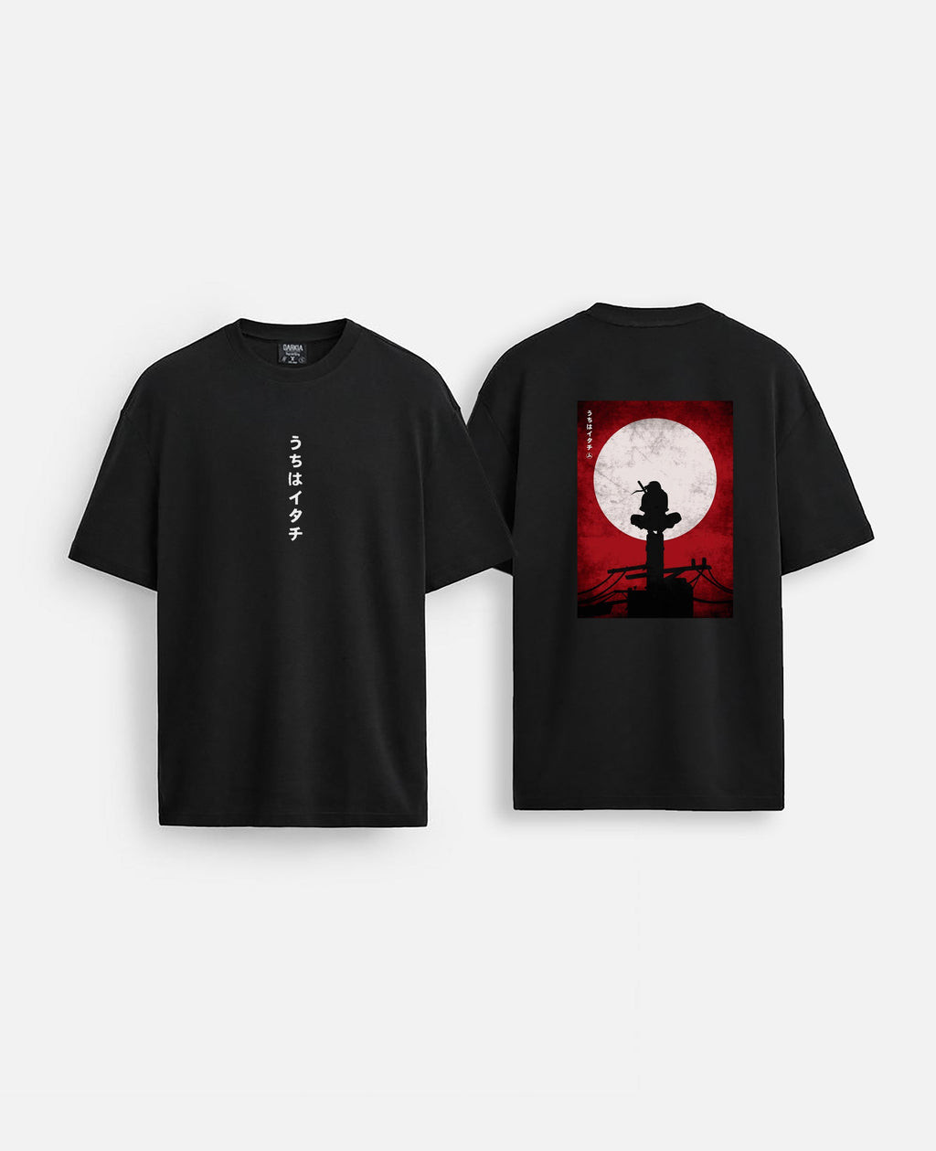 İtachi baskılı oversize tişört