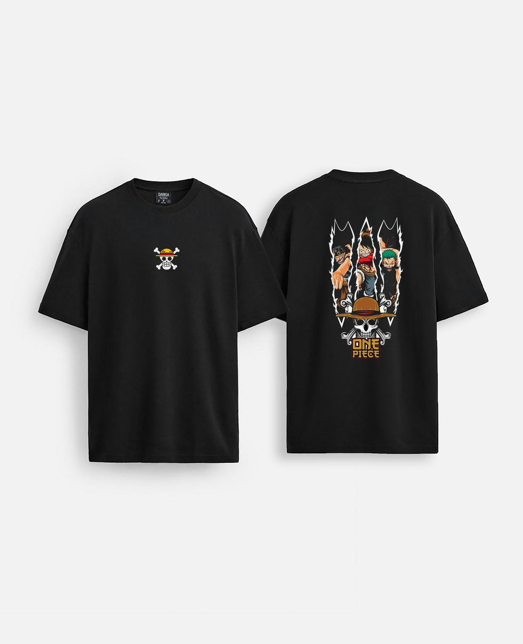 One piece baskılı oversize tişört